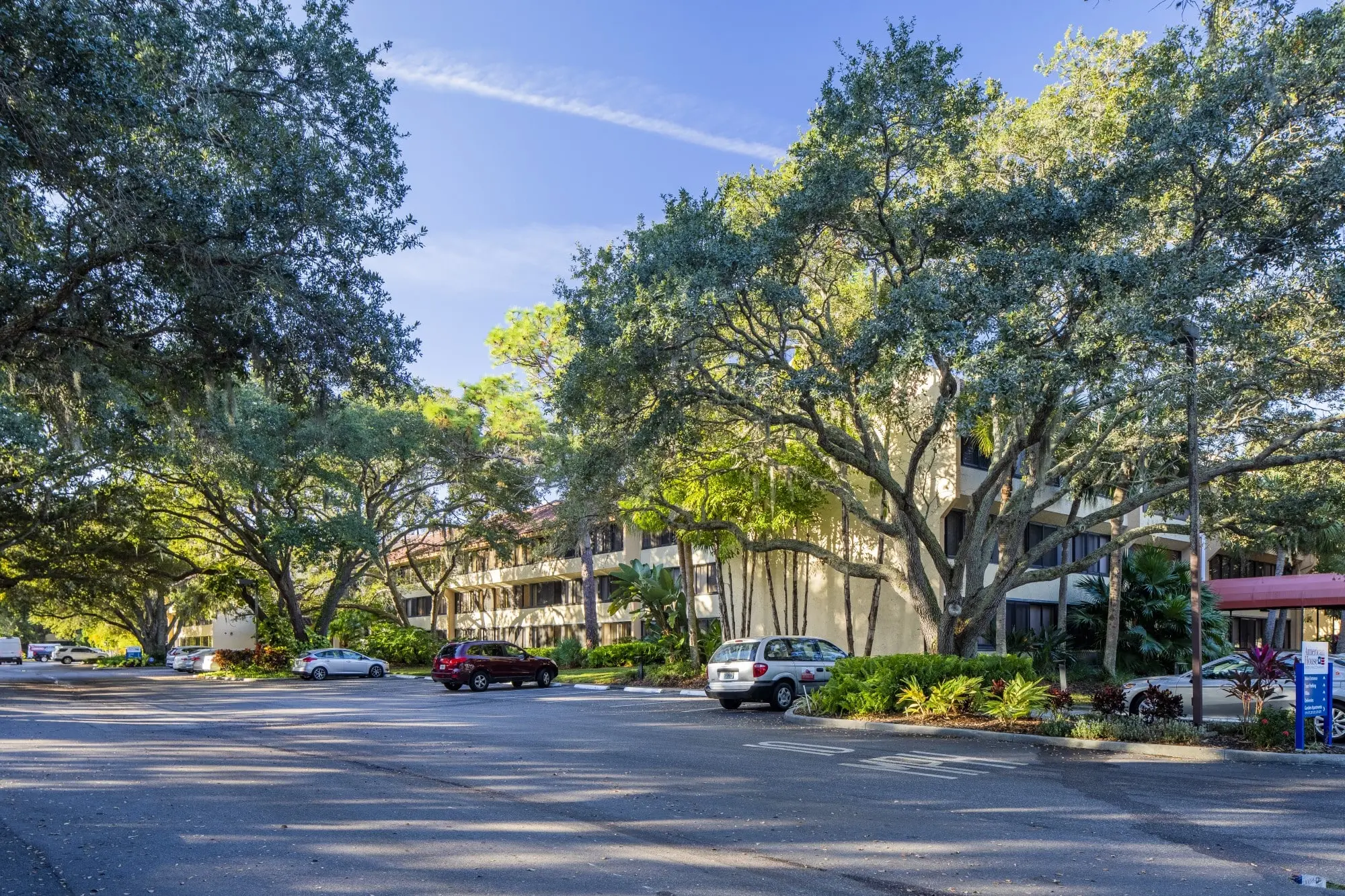 Exterior of American House Sarasota, a retirement community in Sarasota, Florida